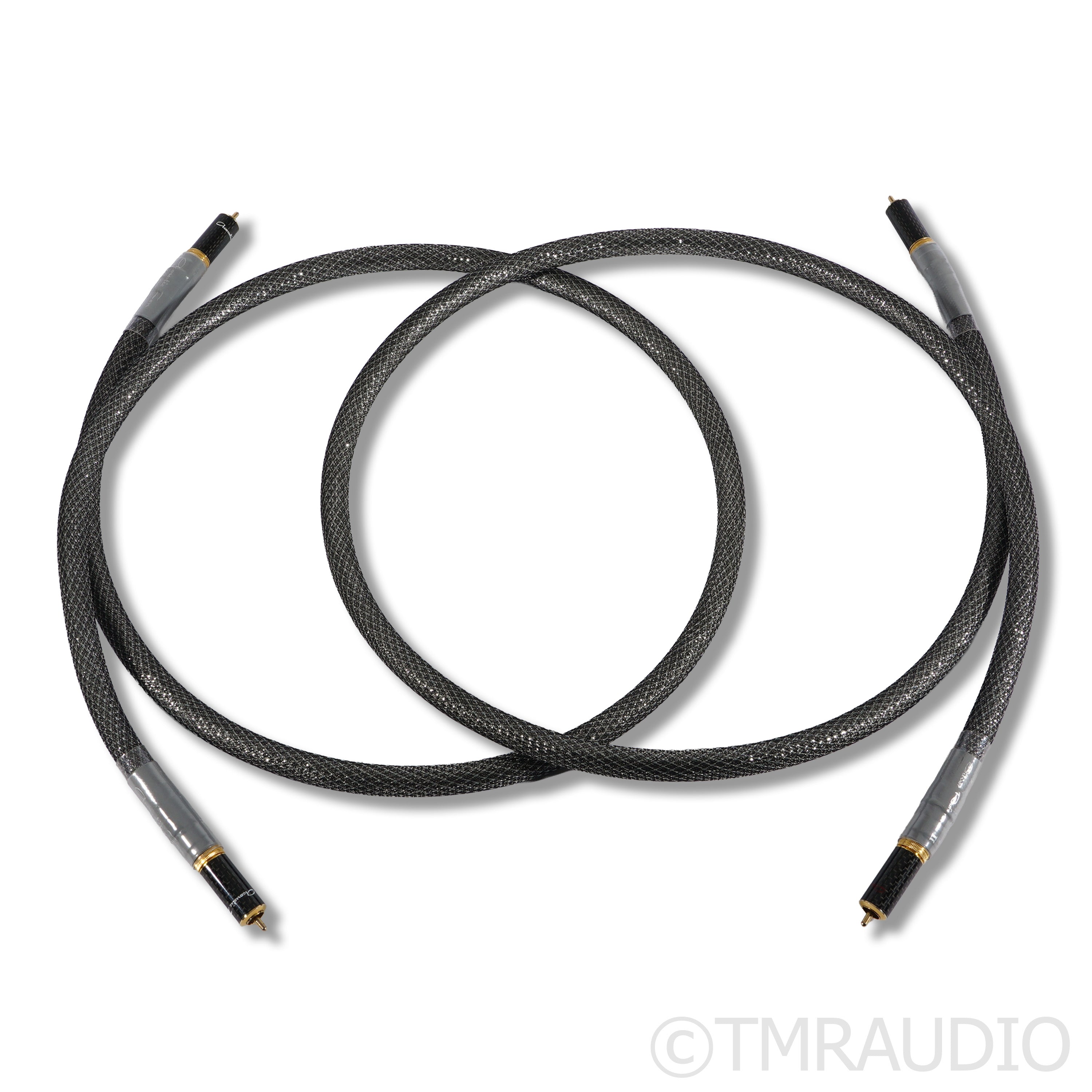 Acoustic Zen Zero Crystal Silver Reference II 1.5m RCA Cables