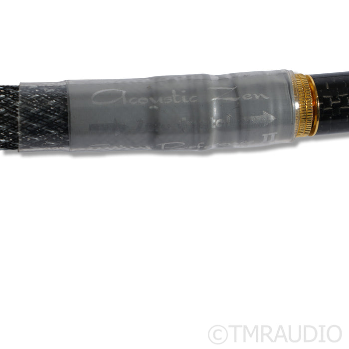 Acoustic Zen Zero Crystal Silver Reference II 1.5m RCA Cables