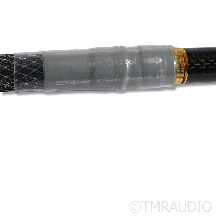 Acoustic Zen Zero Crystal Silver Reference II 1.5m RCA Cables