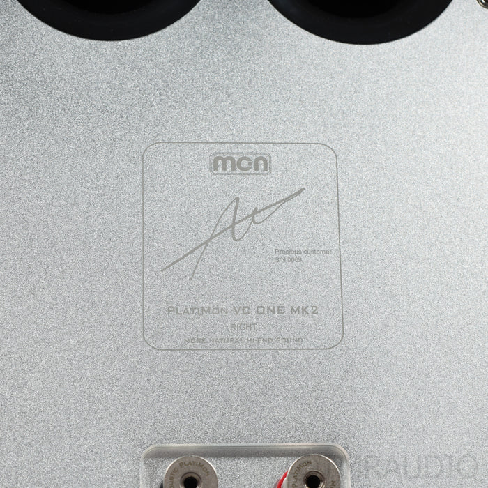 Mon Acoustics VC One MKII Bookshelf Speakers; Matching Stands