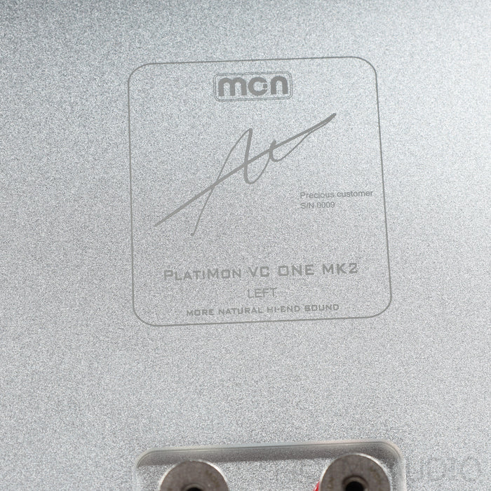 Mon Acoustics VC One MKII Bookshelf Speakers; Matching Stands