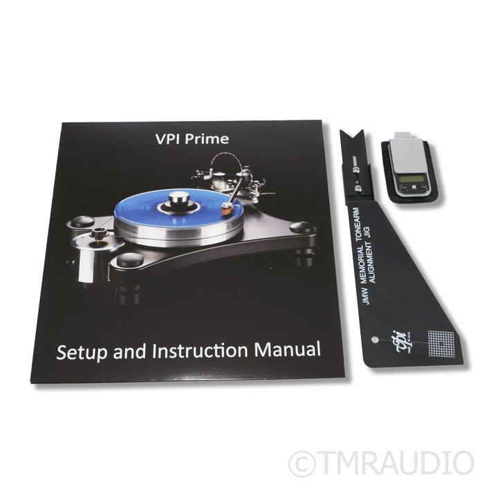 VPI Prime Turntable; JMW-10 Tonearm; HW-40 Isolation Feet (No Cartridge)