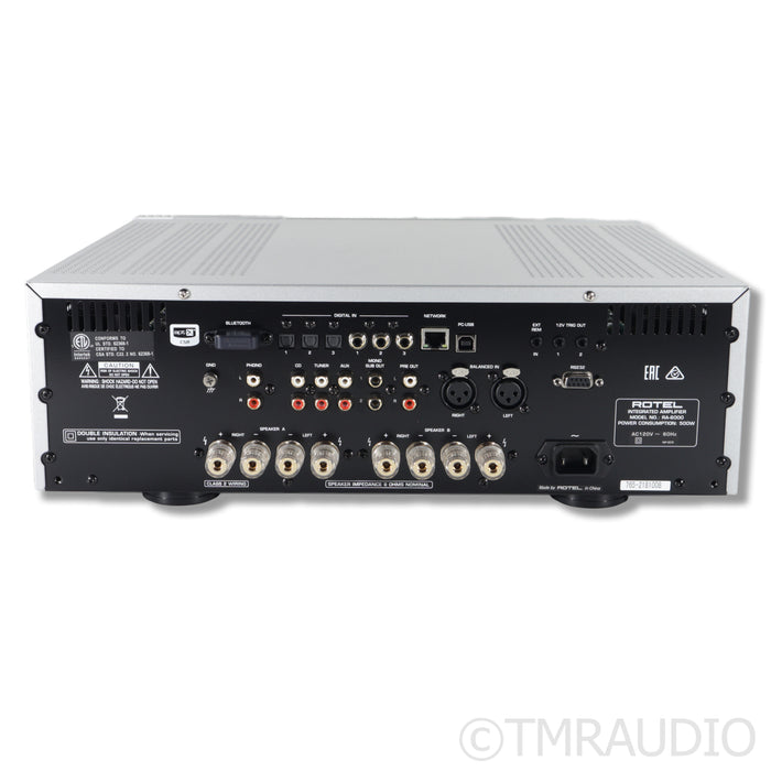 Rotel RA-6000 Integrated Amplifier; Built-In DAC; MM Phono