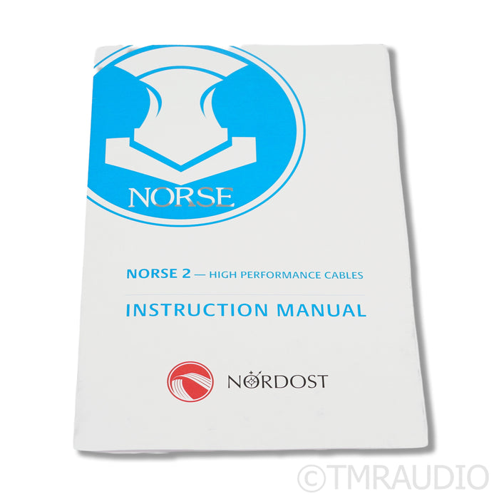 Nordost Heimdall 2 RCA Cables; 1.5m