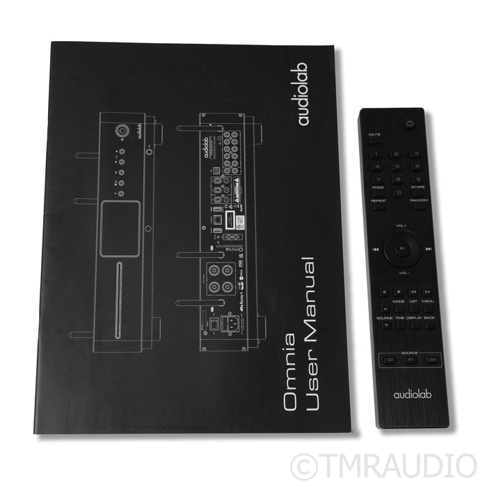 Audiolab Omnia Streaming Integrated Amplifier / CD Player / DAC; MM Phono