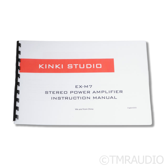 Kinki Studio EX-M7 Power Amplifier