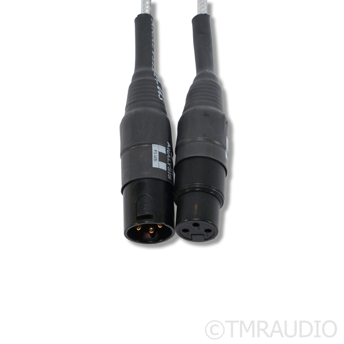 Analysis Plus Silver Apex XLR Cables; 3m