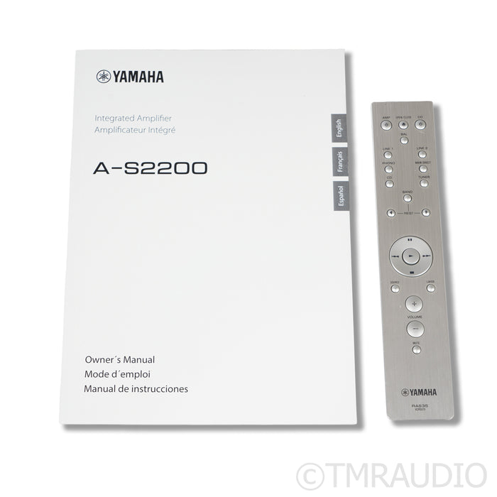 Yamaha A-S2200 Integrated Amplifier; MM/MC Phono