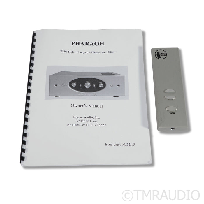 Rogue Audio Pharaoh Hybrid Integrated Amplifier / Headphone Amplifier; MM/MC