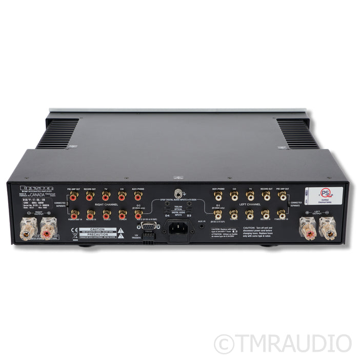 Bryston B135 Cubed Integrated Amplifier; Optional DAC & MM Phono Upgrades