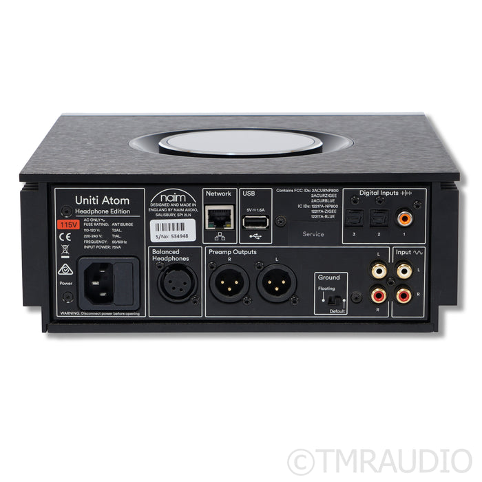 Naim Uniti Atom Headphone Edition Streaming Headphone Amplifier