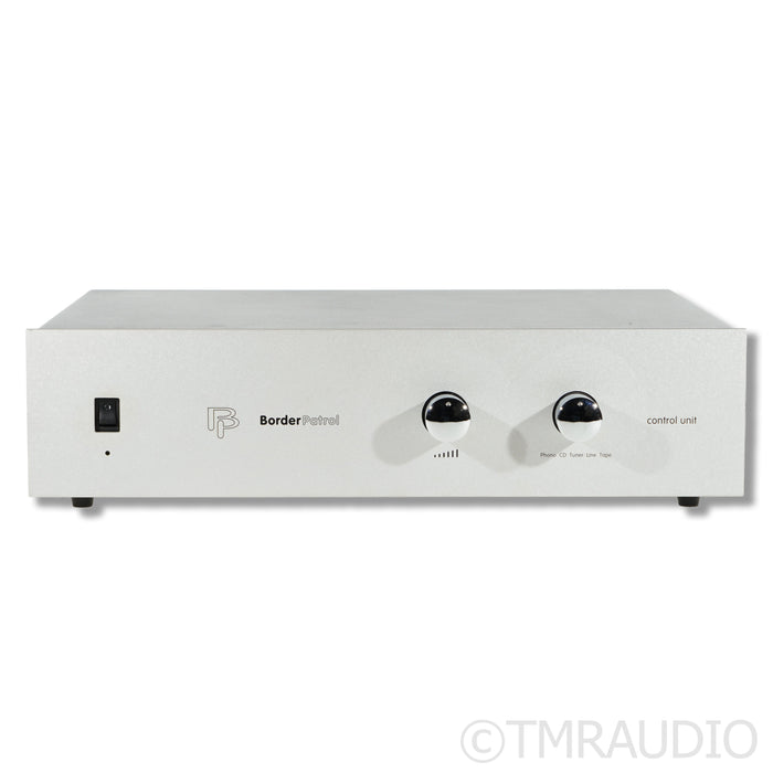 BorderPatrol Control Unit Tube Preamplifier; MM Phono