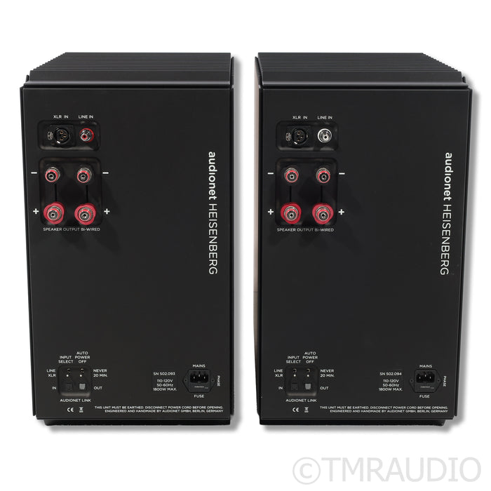 Audionet Heisenberg Monoblock Power Amplifiers