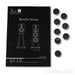 Quad Revela 1 Bookshelf Speakers; Stands