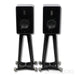 Quad Revela 1 Bookshelf Speakers; Stands