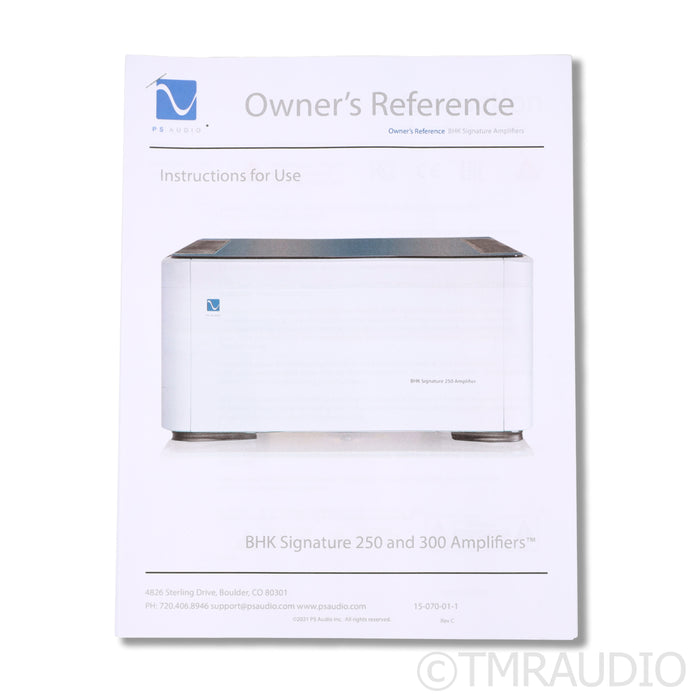 PS Audio BHK Signature 250 Hybrid Power Amplifier