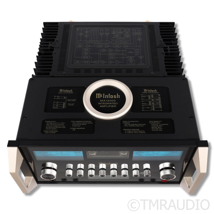McIntosh MA12000 Hybrid Integrated Amplifier; Built-In DAC; MM/MC Phono