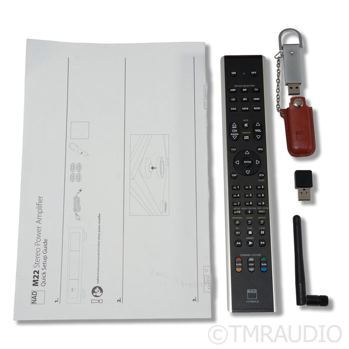 NAD Electronics M12 Preamplifier / DAC; BluOS 2i Module; MM/MC Phono