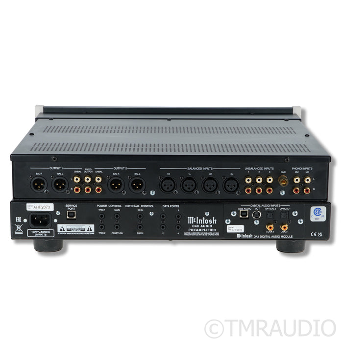 McIntosh C49 Preamplifier; Built-In DAC; MM/MC Phono