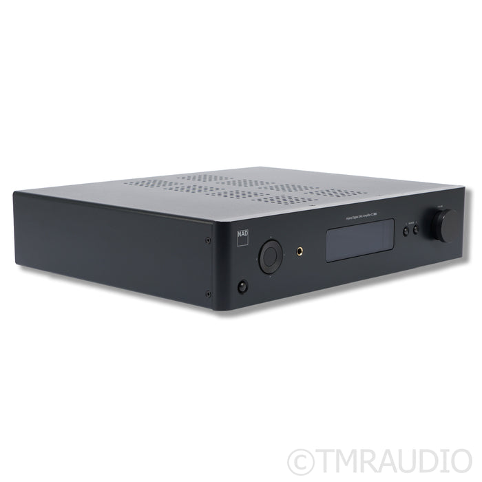 NAD C389 Integrated Amplifier; BluOS Streaming Module; Built-In DAC; MM Phono