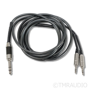 Moon Audio Silver Dragon Premium 6.35mm Headphone Cable; 3m