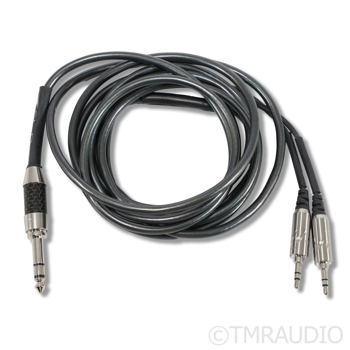 Moon Audio Silver Dragon Premium 6.35mm Headphone Cable; 3m