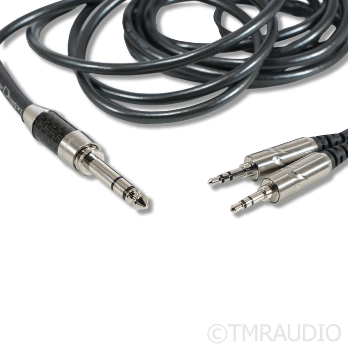 Moon Audio Silver Dragon Premium 6.35mm Headphone Cable; 3m