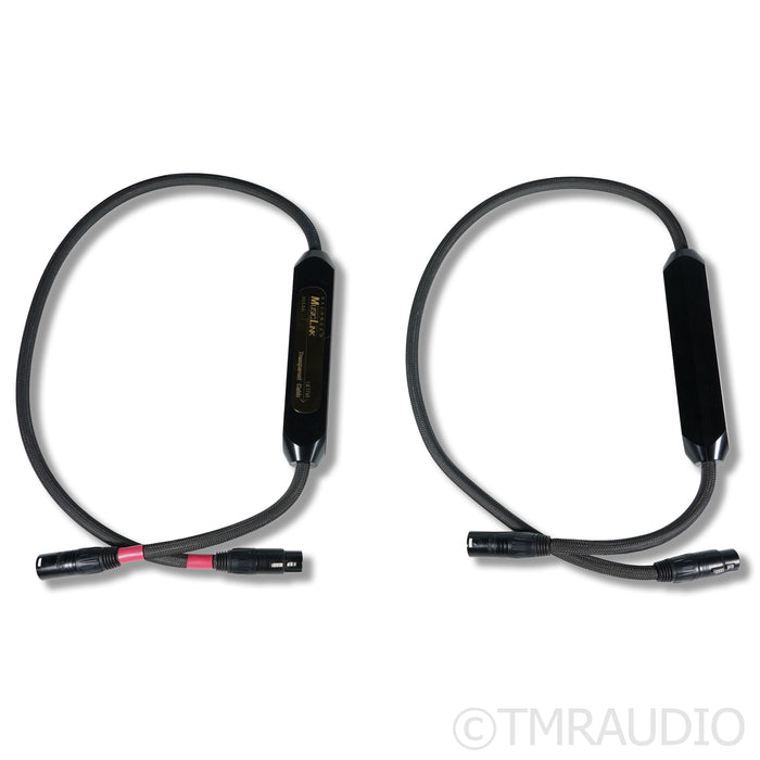 Transparent Audio Balanced MusicLink Ultra XL XLR Cables; 1m