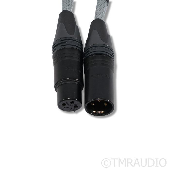 WyWires Silver Series XLR Cables; 3ft
