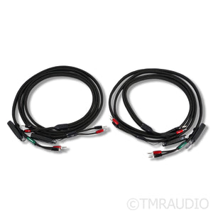 AudioQuest Robin Hood ZERO w/BASS Bi-Wire  Speaker Cables; 2m