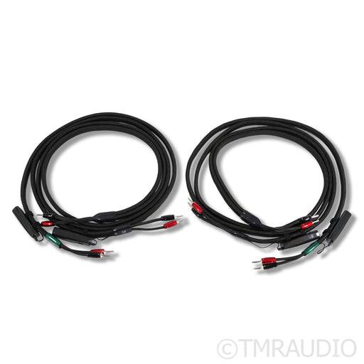 AudioQuest Robin Hood ZERO w/BASS Bi-Wire  Speaker Cables; 2m