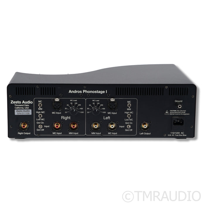 Zesto Audio Andros PS1 MM/MC Tube Phono Preamplifier