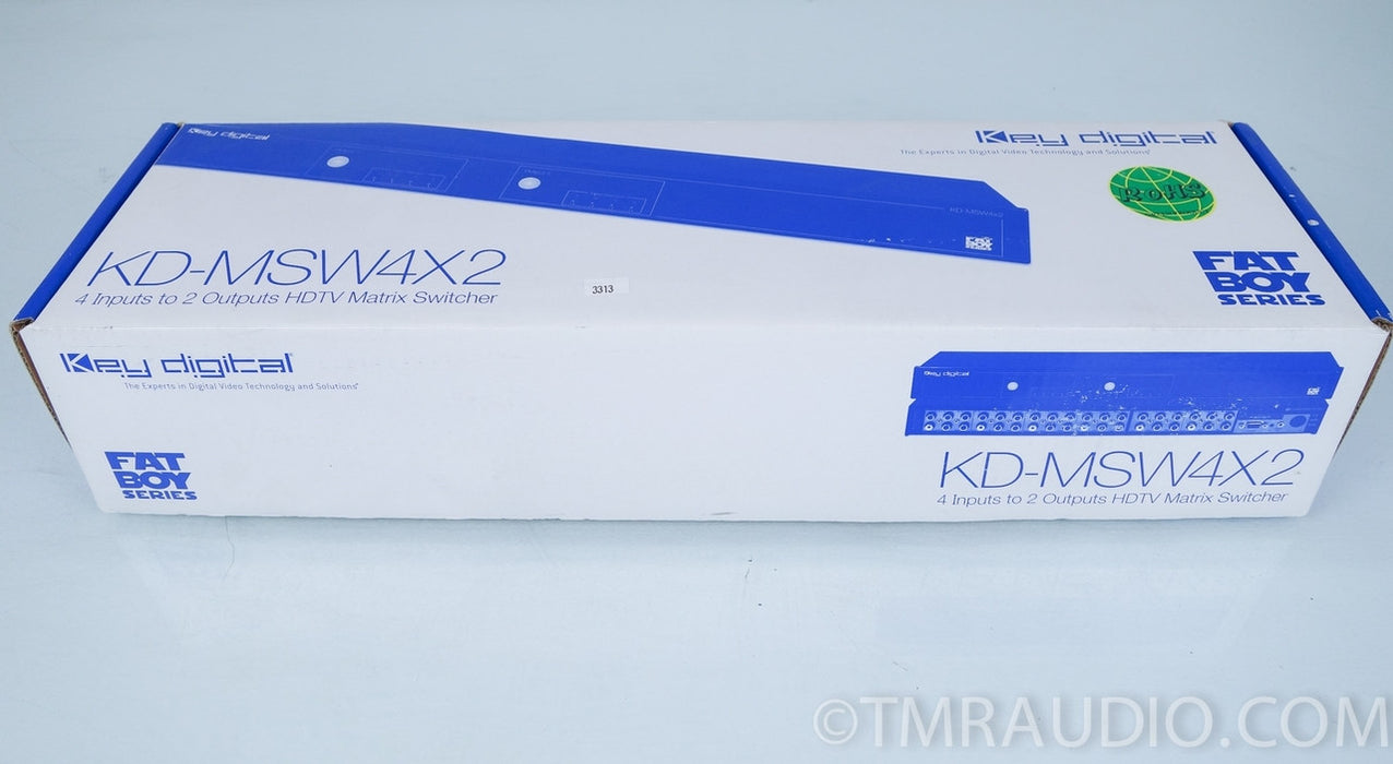 Key Digital KD-MSW4X2 HDTV Switcher NIB