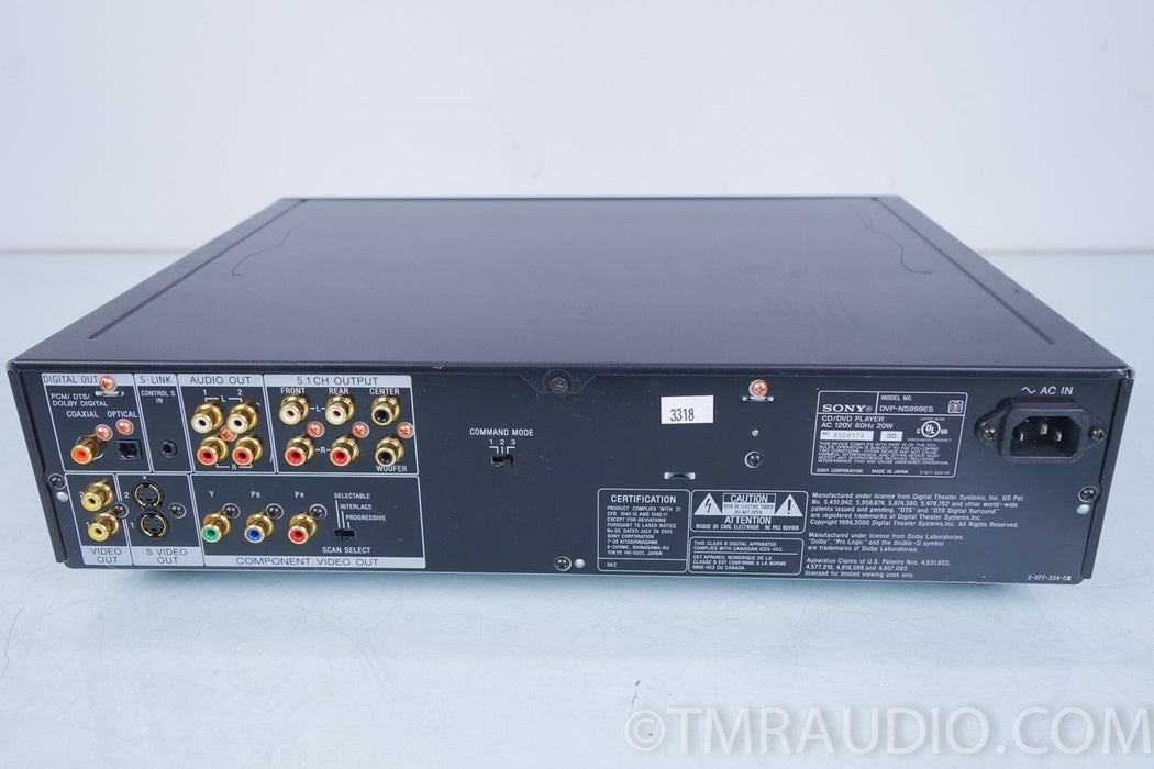 Sony DVP-NS999ES CD / DVD / SACD Player