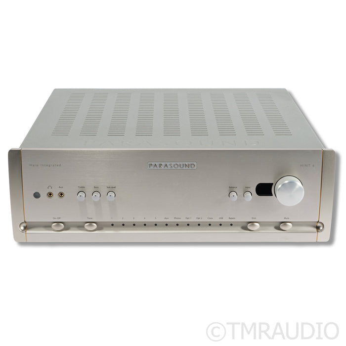 Parasound Halo HINT 6 Integrated Amplifier; Built-In DAC; MM/MC Phono