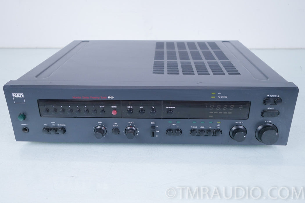 NAD 1600 Monitor Series Stereo Preamp Preamplifier Tuner
