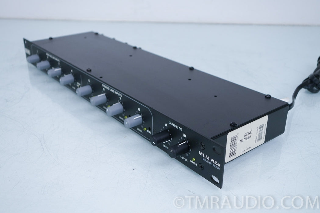 Rane MLM 82a Stereo Mic / Line Audio Mixer with Phantom Power