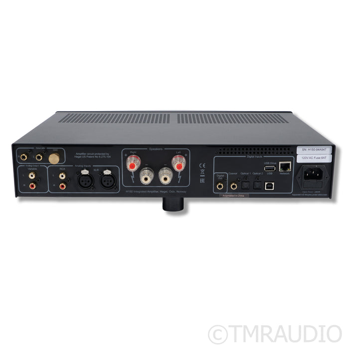 Hegel H150 Streaming Integrated Amplifier; MM Phono