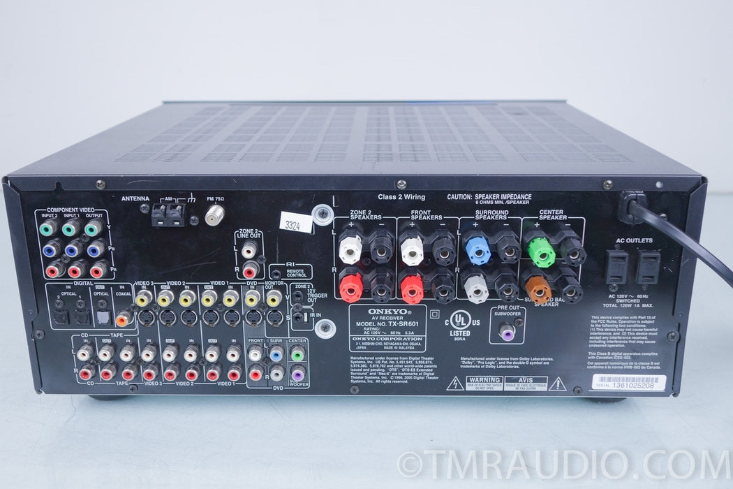 ONKYO TX-SR601 6.1-Channel Home Theater Receiver TXSR601