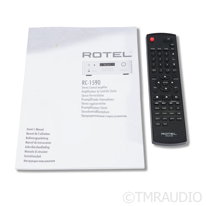 Rotel RC-1590 Preamplifier / DAC; MM Phono
