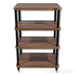 Solidsteel S3 Series Hi-Fi Rack; Walnut
