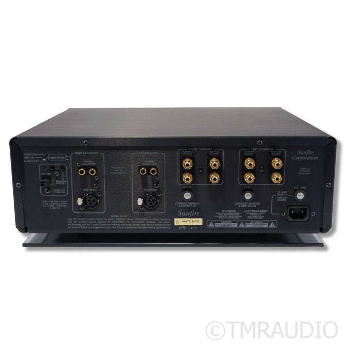 Sunfire Signature 600-TWO Power Amplifier