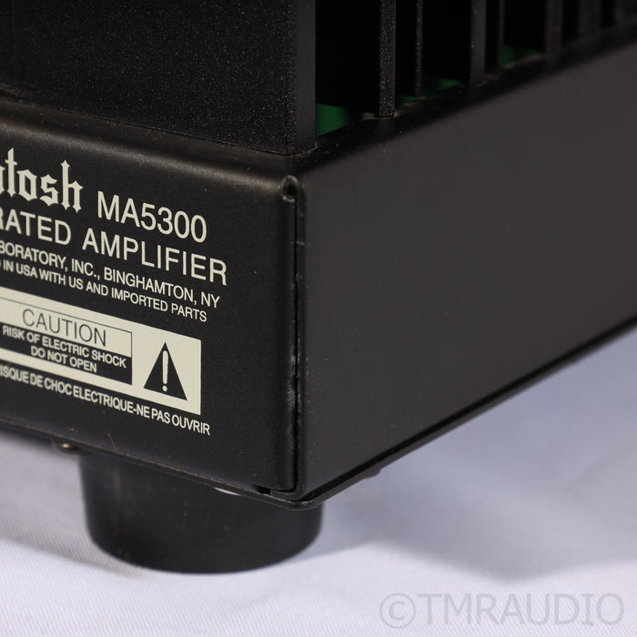 McIntosh MA5300 Integrated Amplifier / DAC; MM Phono
