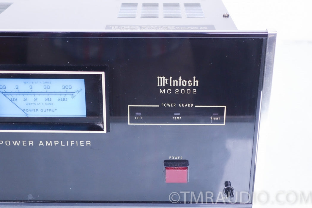 McIntosh MC 2002 Stereo Power Amplifier in Factory Box