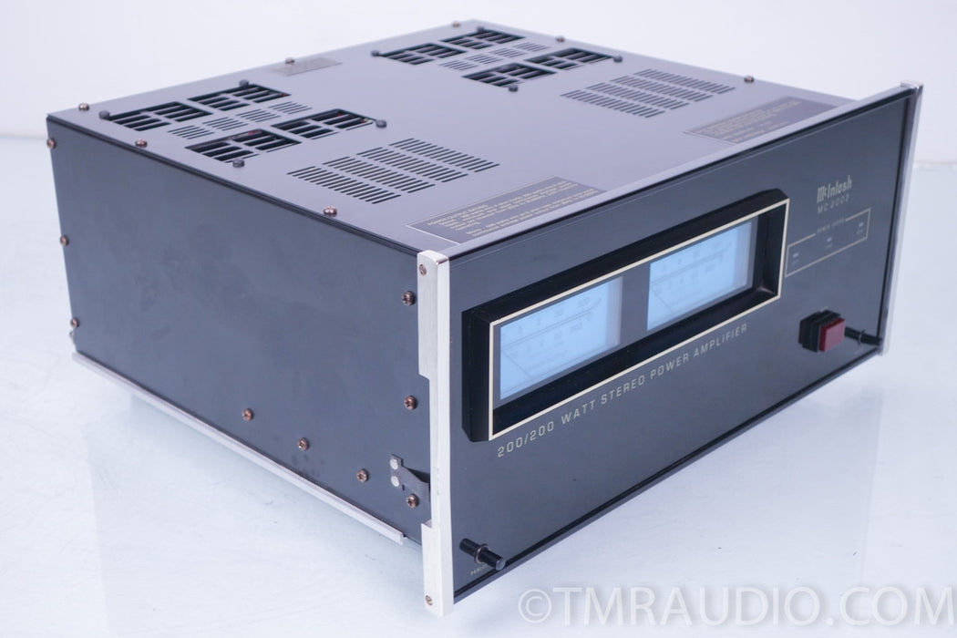 McIntosh MC 2002 Stereo Power Amplifier in Factory Box