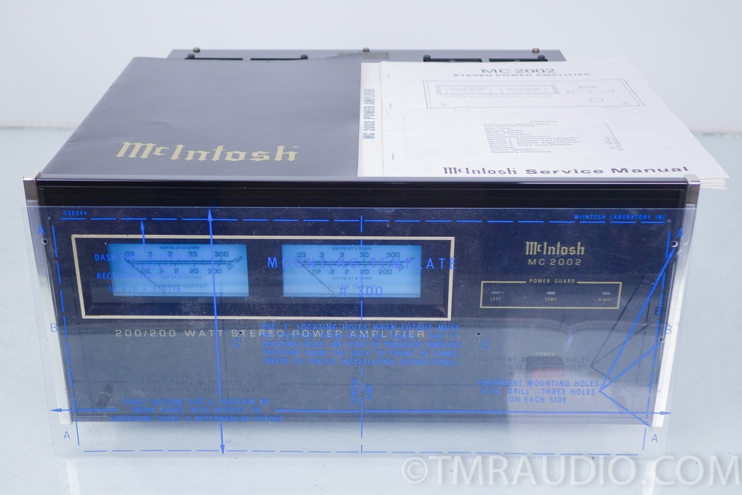 McIntosh MC 2002 Stereo Power Amplifier in Factory Box