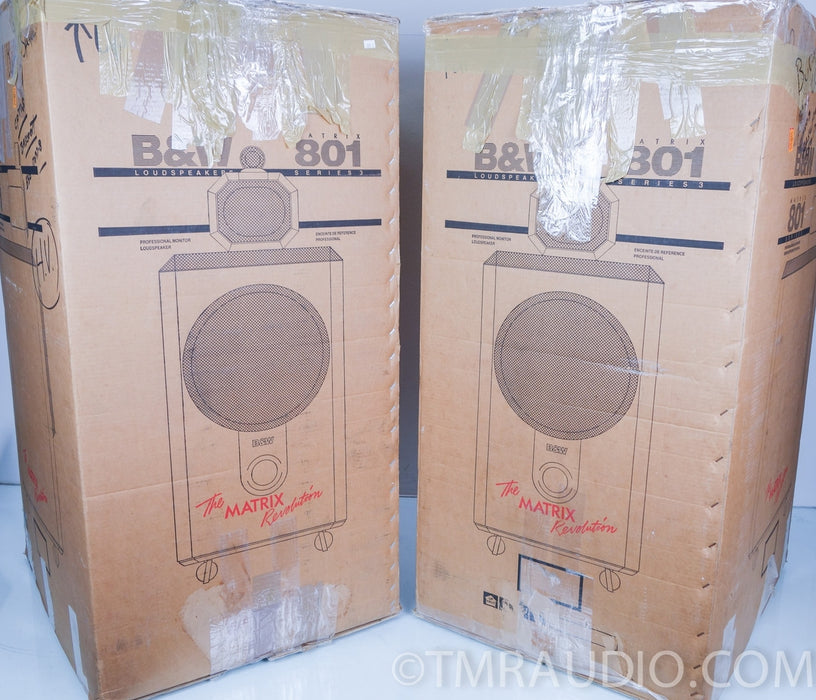 B&W Matrix 801 Series 2 Speakers