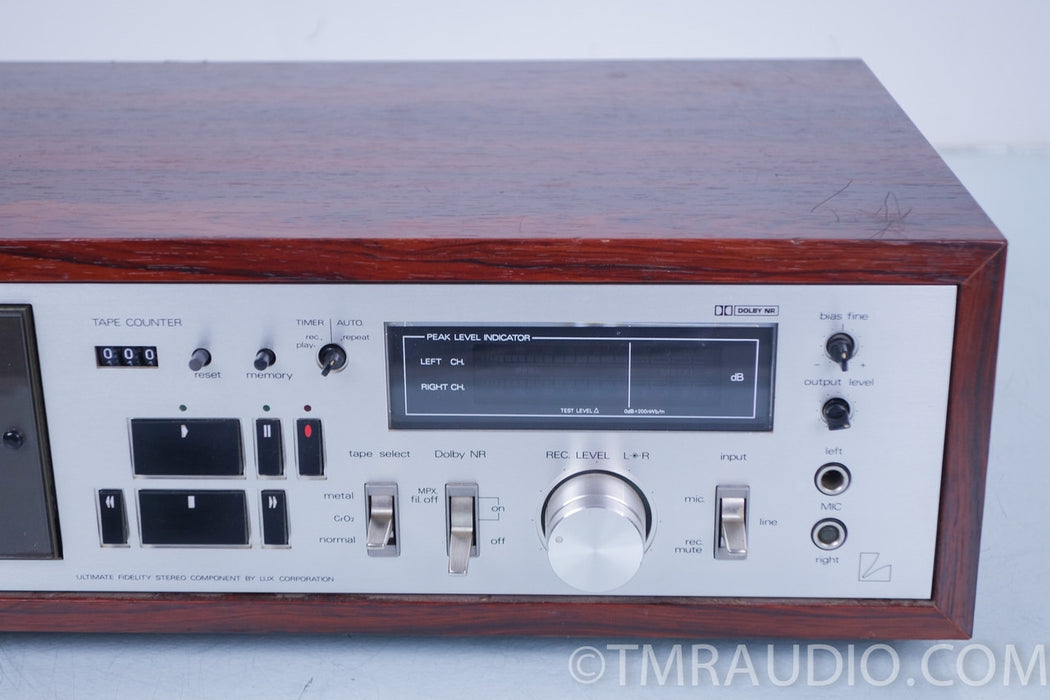 Luxman K-117 Stereo Cassette Deck / Tape Recorder