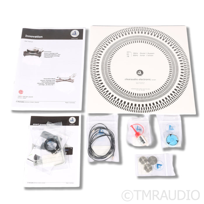 Clearaudio Innovation Wood Belt-drive Turntable (No Tonearm or Cartridge)