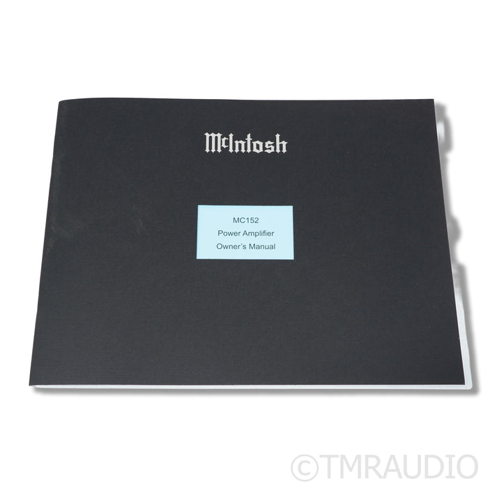 McIntosh MC152 Power Amplifier